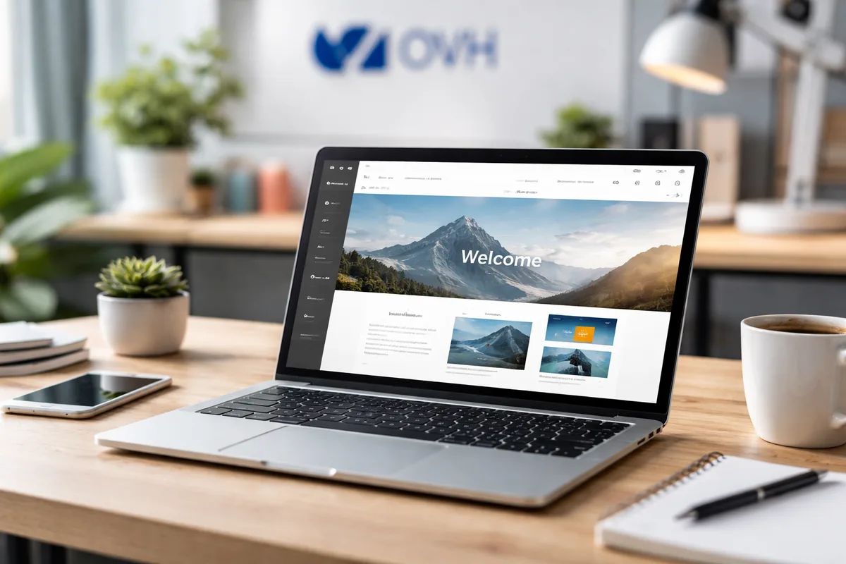 Les étapes essentielles pour créer un site web avec ovh