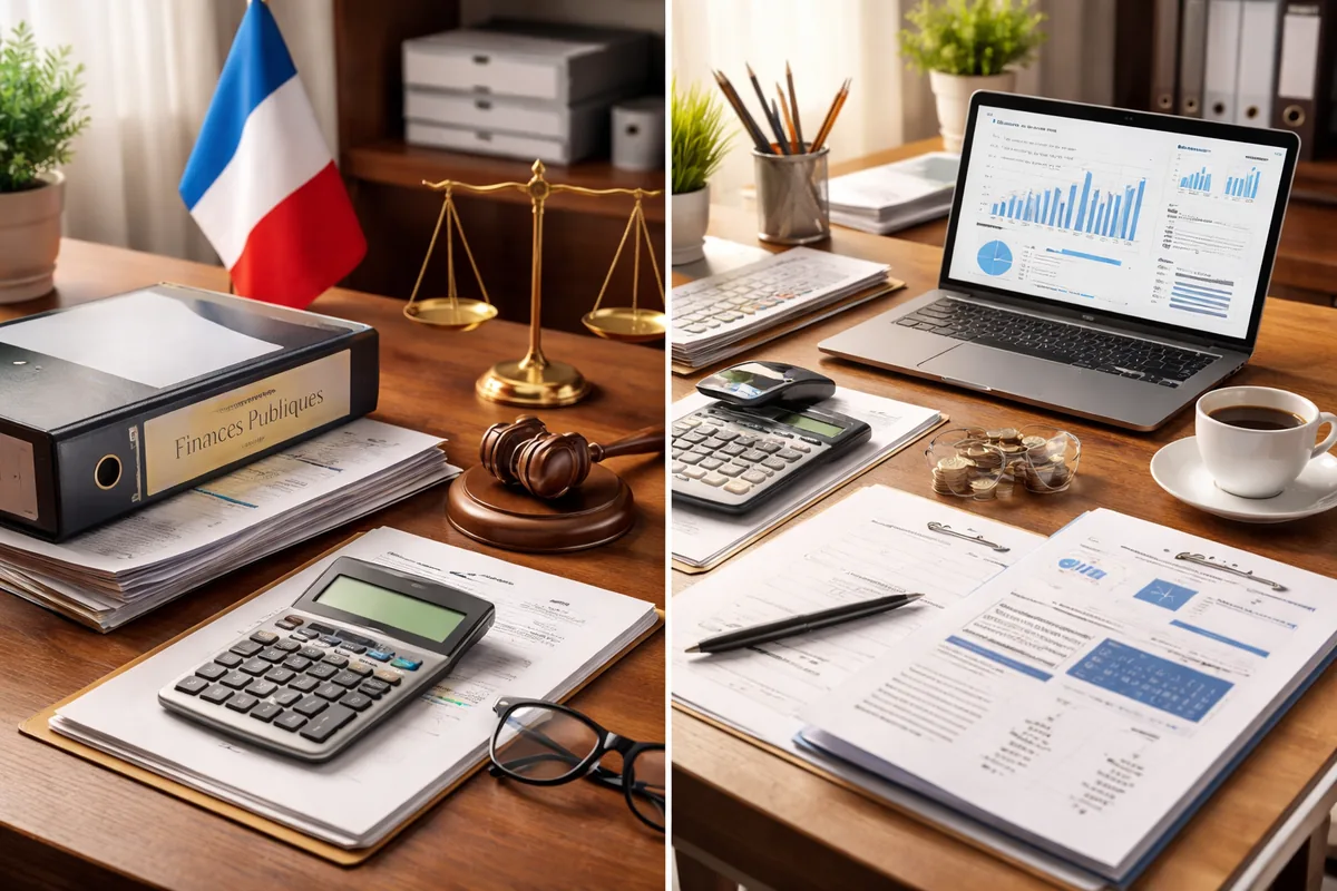 Les différences entre comptabilité publique et comptabilité privée